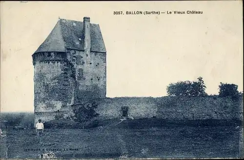 Ak Ballon Sarthe, Le Chateau