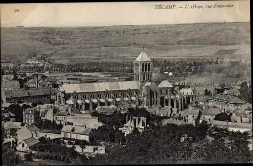 Ak Fécamp Seine Maritime, L'Abbaye