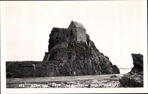 Ak Kanalinsel Jersey, Hermitage Rock, Elisabeth Castle