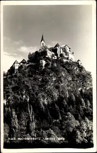 Ak Launsdorf Sankt Georgen am Längsee Kärnten, Burg Hochosterwitz