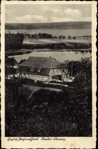 Ak Niederkleveez Bösdorf in Holstein, Gasthaus Pensionshaus