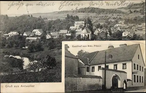 Ak Antweiler an der Ahr, Gesamtansicht, Gasthof