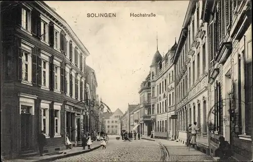 Ak Solingen in Nordrhein Westfalen, Hochstraße