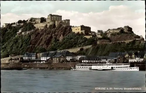 Ak Koblenz am Rhein, Ehrenbreitstein