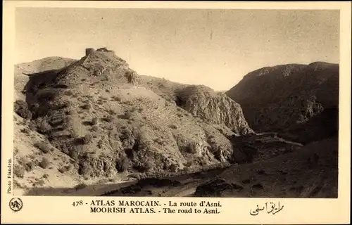 Ak Marokko, Atlas Marocain, La route d'Asni