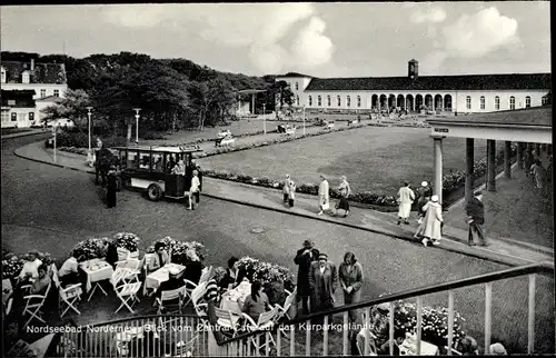 Ak Norderney in Ostfriesland, Kurparkanlage