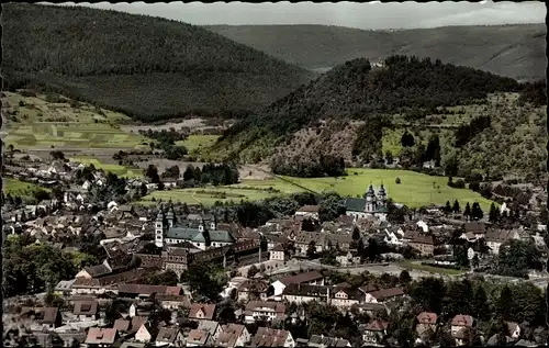 Ak Amorbach im Odenwald Unterfranken, Panorama