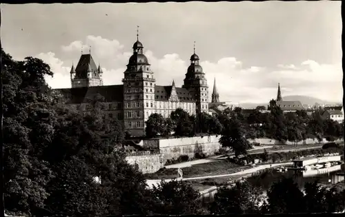 Ak Aschaffenburg in Unterfranken, Schloss Johannnisburg