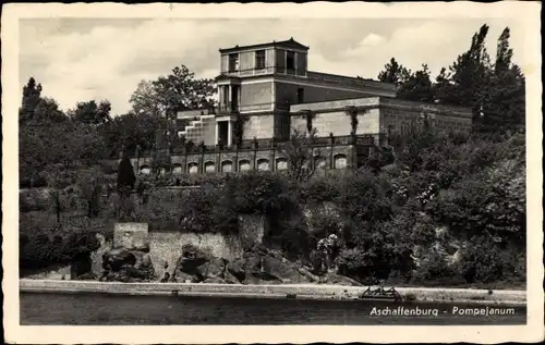 Ak Aschaffenburg in Unterfranken, Pompejanum