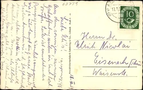 Ak Aschaffenburg in Unterfranken, Pompejanum