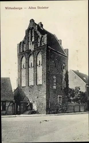 Ak Wittenberge an der Elbe Prignitz, Altes Steintor