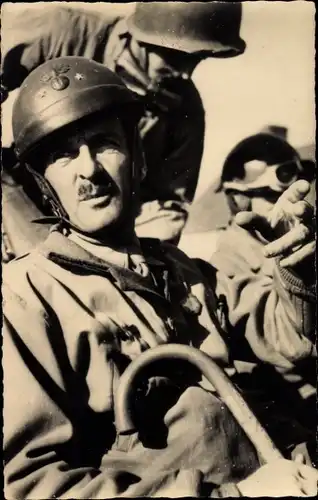 Ak Général Jacques Philippe Leclerc de Hauteclocque, Portrait