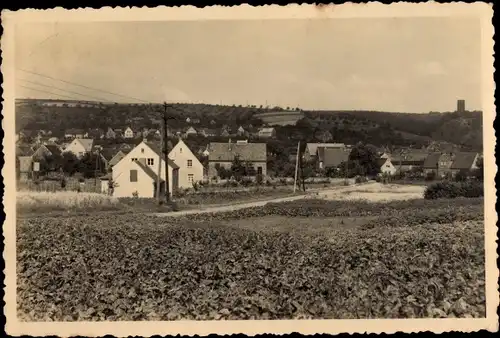 Ak Bornstadt bei Eisleben, Teilansicht