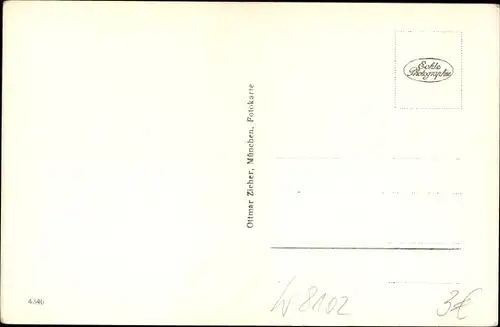 Ak Mittenwald in Oberbayern, Kranzberghaus, Nr. 4346