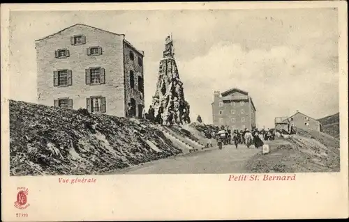 Ak Savoie, Petit Saint Bernard, Vue generale