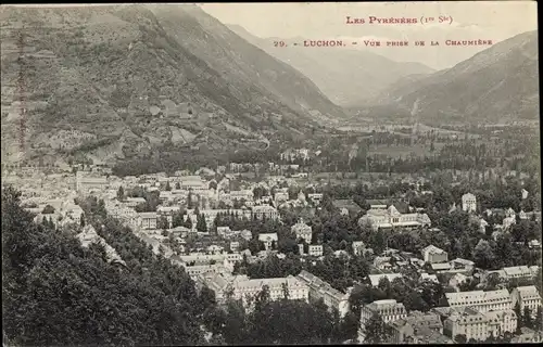 Ak Luchon Haute Garonne, Vue prise de la Chaumière