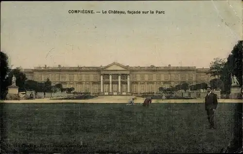 Ak Compiègne Oise, Le Chateau
