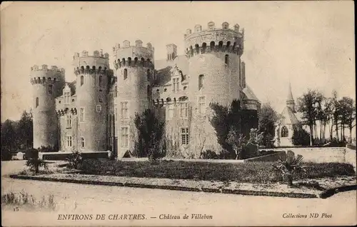 Ak Villebon Eure et Loir, Le Chateau