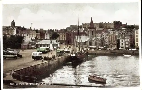 Ak Saint Peter Port Guernsey Kanalinseln, The Harbour