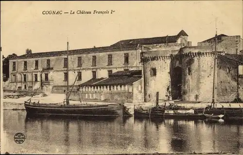 Ak Cognac Charente, Le Chateau Francois I.
