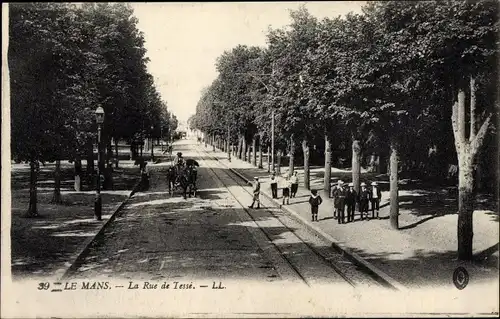 Ak Le Mans Sarthe, La Rue de Tesse