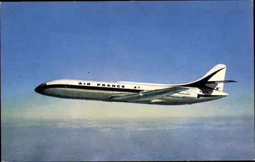 Ak Französisches Passagierflugzeug, Caravelle, Air France