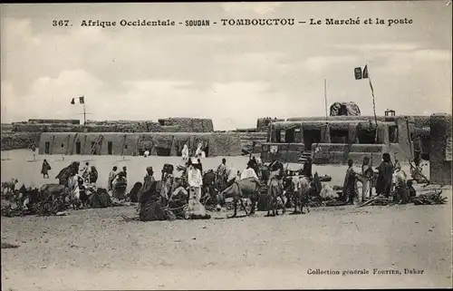 Ak Timbuktu Tombouctou Mali, Le Marche, La Poste