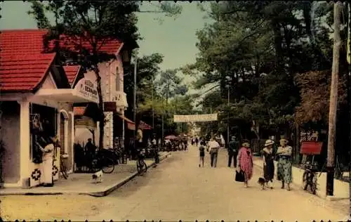 Ak Ronce les Bains Charente Maritime, Blick in die Avenue Gabrielle
