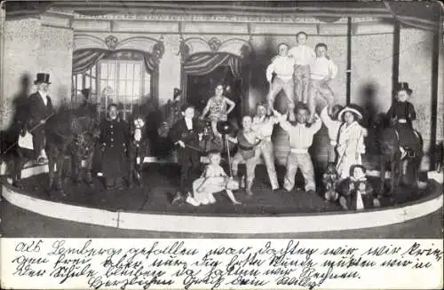 Ak Zirkus-Manege, Liliputaner, Ponys