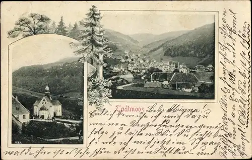 Ak Todtmoos im Schwarzwald, Panorama, Kirche