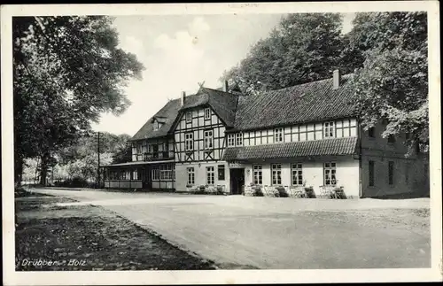 Ak Drübberholz Dörverden in Niedersachsen, Gasthaus, Inh. Fritz Bruns