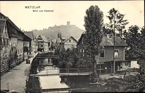 Ak Wetzlar an der Lahn, Blick zum Kalsmunt