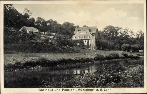 Ak Diez an der Lahn, Gasthaus Pension Mühlchen