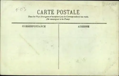 Ak Vichy Allier, Le Passage de la Poste