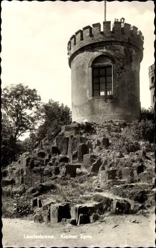 Ak Görlitz, Landeskrone, Kleiner Turm