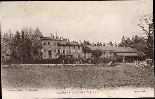 Ak Rambervillers Vosges, Methendal