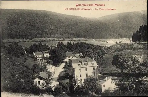 Ak Le Rudlin Plainfaing Vosges, Vue Generale
