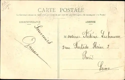 Ak Le Rudlin Plainfaing Vosges, Vue generale