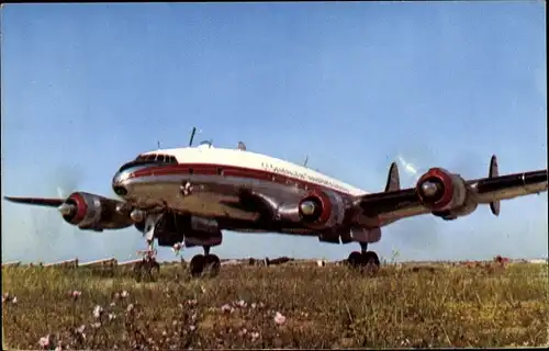 Ak Comité National de l'enfance, Quadrimoteur Lockheed, Constellation, Air Algérie