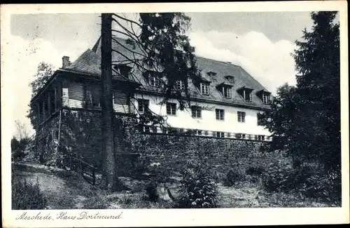 Ak Meschede im Hochsauerland, Haus Dortmund, Jugendherberge und Ferienheim