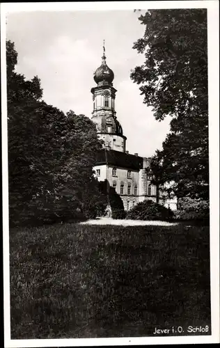 Ak Jever in Oldenburg Friesland, Schloß, Park