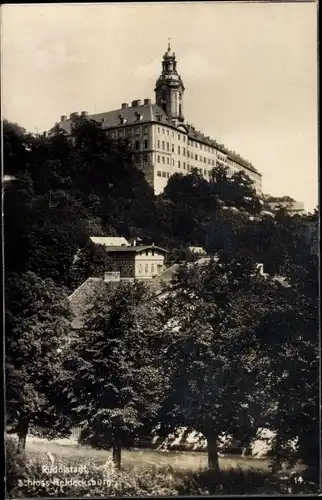 Ak Rudolstadt in Thüringen, Schloss Heidecksburg