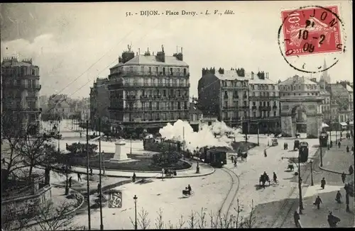 Ak Dijon Côte-d’Or, Place Darcy