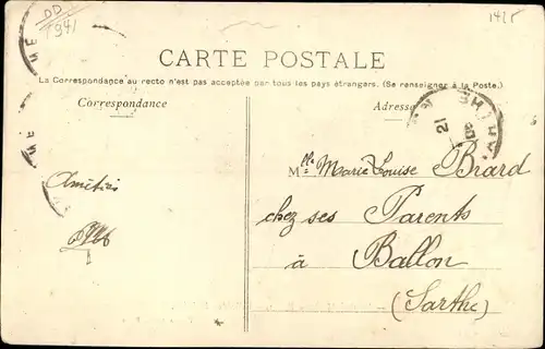 Ak Begin Val de Marne, Hopital Militaire, Salle des Malades, Lazarett, französische Soldaten