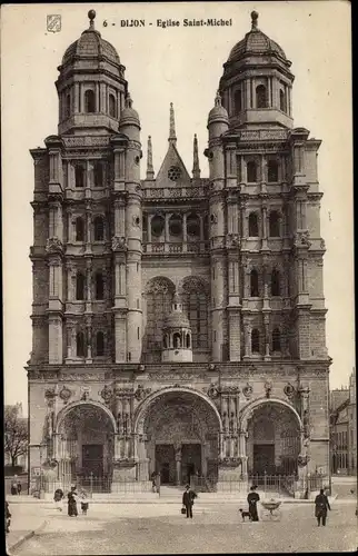 Ak Dijon Côte d'Or, Église Saint Michel