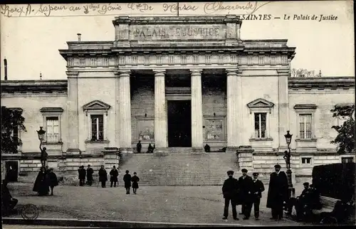 Ak Saintes Charente-Maritime, le Palais de Justice