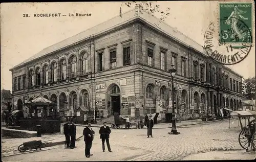 Ak Rochefort sur Mer Charente Maritime, la Bourse