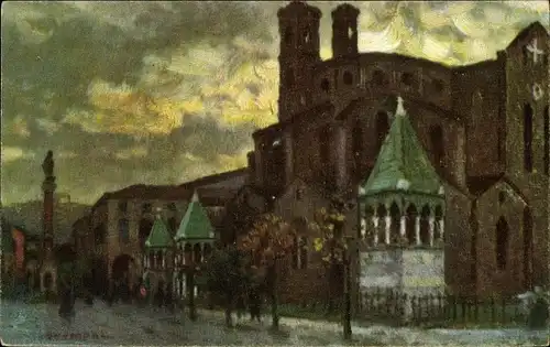 Künstler Ak Corompai, D., Bologna Emilia Romagna, Chiesa di S. Francesco e tombe dei Glossatori