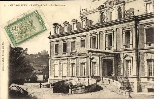 Ak Tananarive Madagaskar, La Résidence