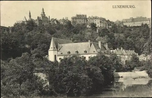 Ak Luxemburg Luxembourg, Stadtansicht